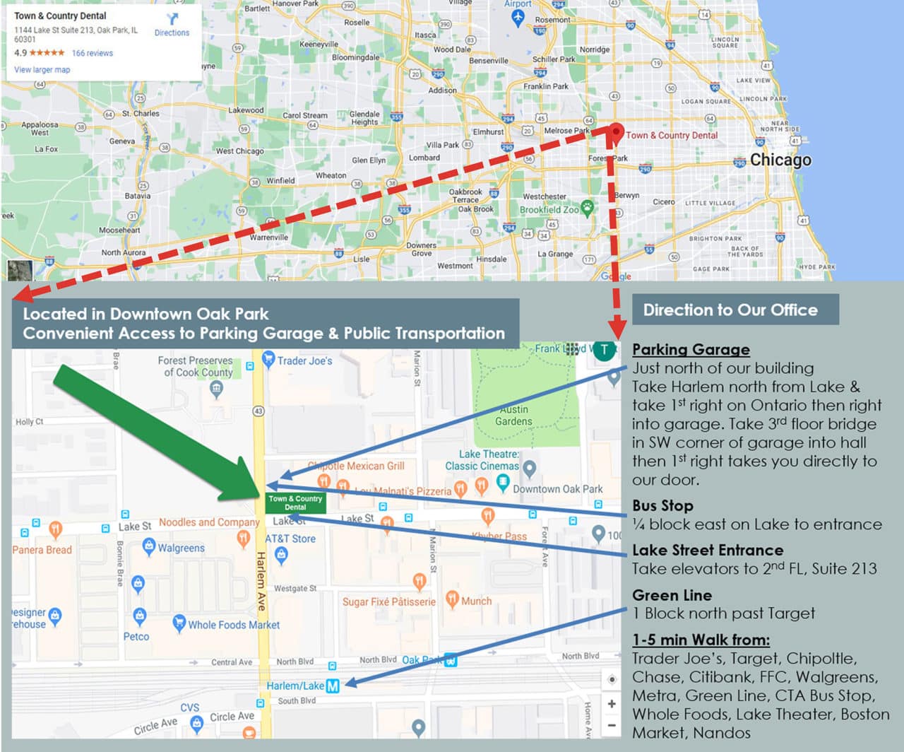 Concierge Dentist in Oak Park, IL Town & Country Dental