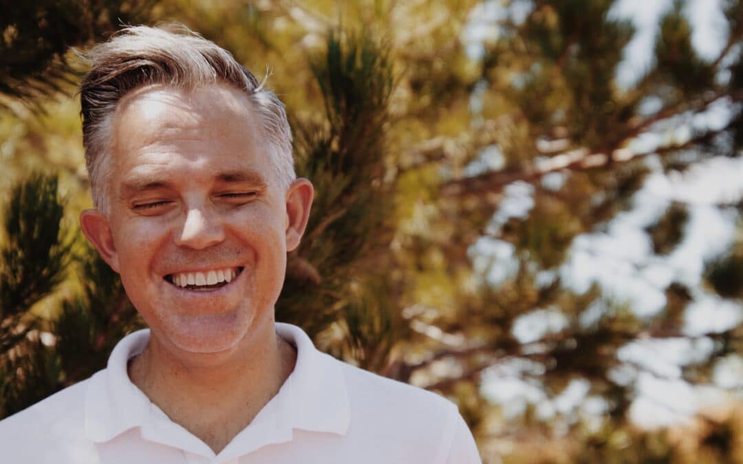 portrait of man smiling